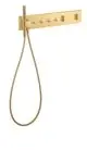 AXOR-HG-AXOR-ShowerComposition-Thermostatmodul-610-110-Unterputz-fuer-4-Verbraucher-Brushed-Gold-Optic-12573250 gallery number 1